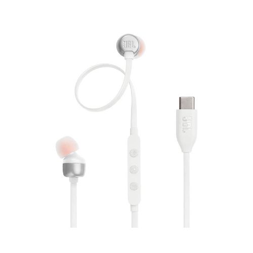 Auriculares para Oreja JBL Tune 310C USB-C Blancos - Manos libres JBLT310CWHTAM