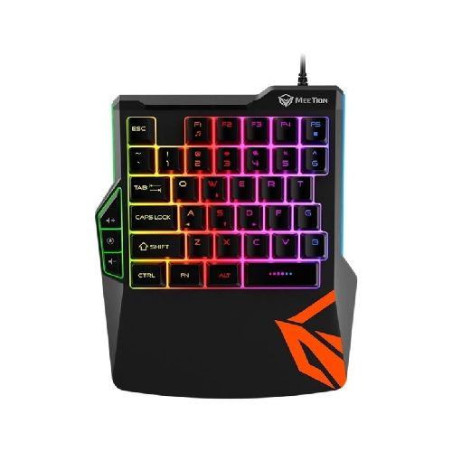 Mini Teclado Gamer Meetion KB015 Retroiluminado RGB PC PS4 MT-KB015