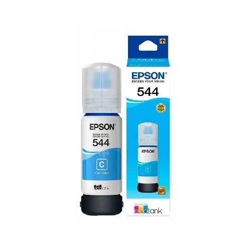 Botella de Tinta Epson T544 Original Cyan T544-C