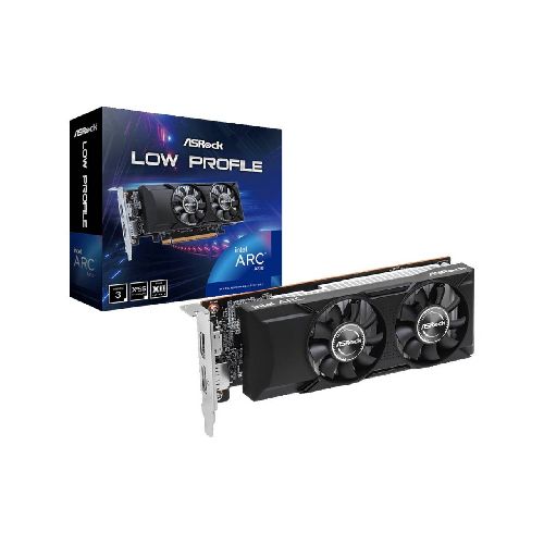 Tarjeta de Video Asrock A310 ARC Low Profile 4 GB GDDR6 VAIA3104GBD6