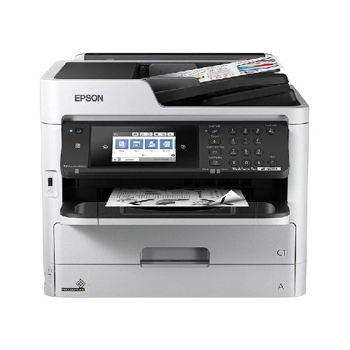 Impresora Epson Multifuncion B&N Workforce WF-M5799 - Wifi, Red, Doble Cara, ADF C11CG04301