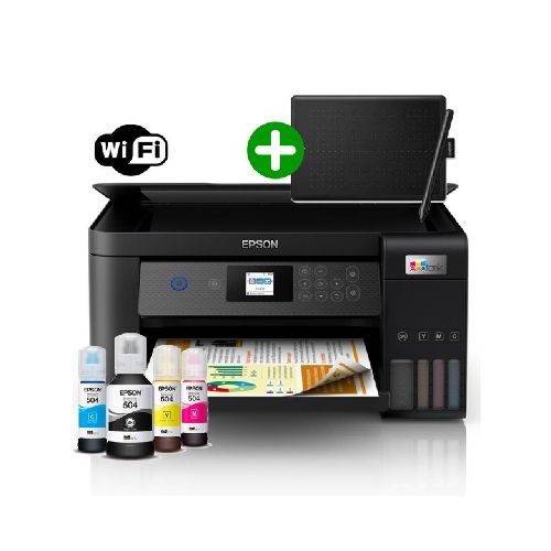 Impresora Epson Multifunción L4260 de Sistema Continuo - Wifi y Doble Faz + Wacom One CTL472 L4260+W472