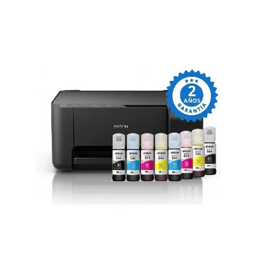 Impresora Epson Multifunción L3210 de Sistema Continuo + 4 Tintas Extra L3210+T