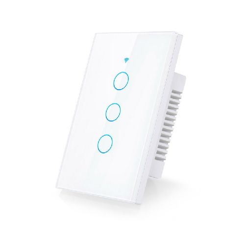 Interruptor Táctil TUYA Smart OFX-WF-U3 3 Canales Wifi APP OFX-WF-U3