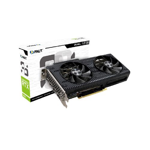 Tarjeta de Video Palit RTX3060 Dual 12 GB GDDR6 VPRTX3060D