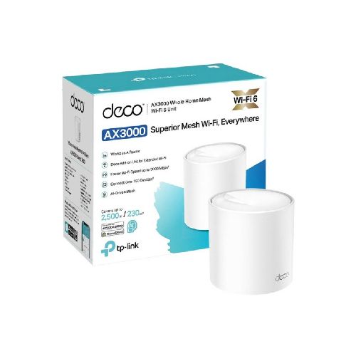 Access Point TP-LINK Deco X50 Interior Mesh AX3000 (Pack 1 unidad) DECOX50x1