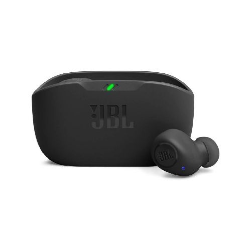 Auriculares JBL Wave Buds TWS Wireless con Base de Carga Negro JBLWBUDSBLK