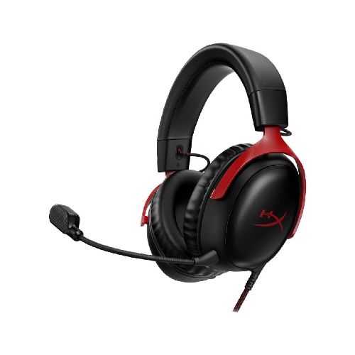 Auriculares Gamer Hyperx Cloud III PC/Consola Negro/Rojo 727A9AA