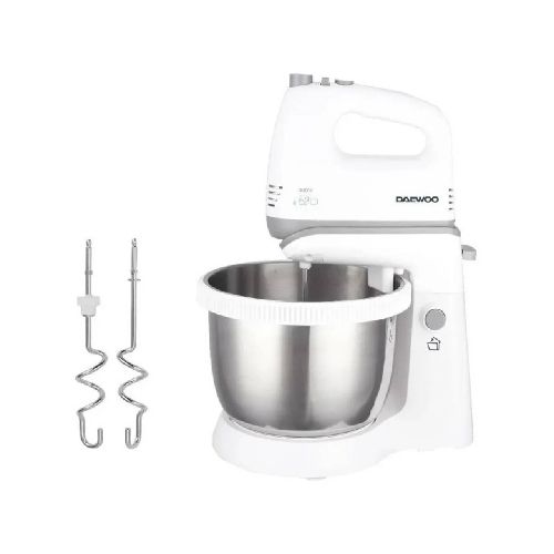 Batidora con Bowl de Acero Chef DAEWOO SM3722 300W 5 Velocidades SM3722