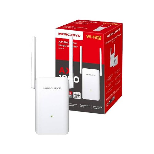 Extensor Wifi 6 Mercusys ME70X Dual Band AX1800 ME70X