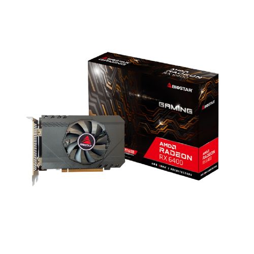 Tarjeta de Video Biostar RX6400 4 GB GDDR6 C-TAR228