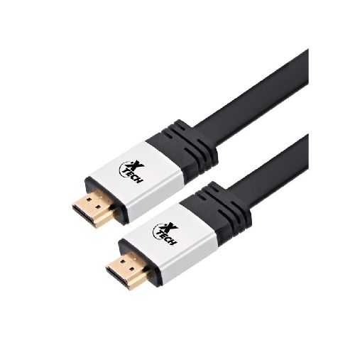 Cable HDMI 3,0 Mts XTECH XTC-620 Macho/Macho Plano XTC-620