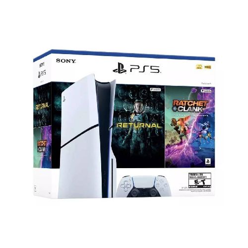 Consola Sony Playstation 5 Slim 1TB Standard (Ratchet Clank + Returnal) 1000038911