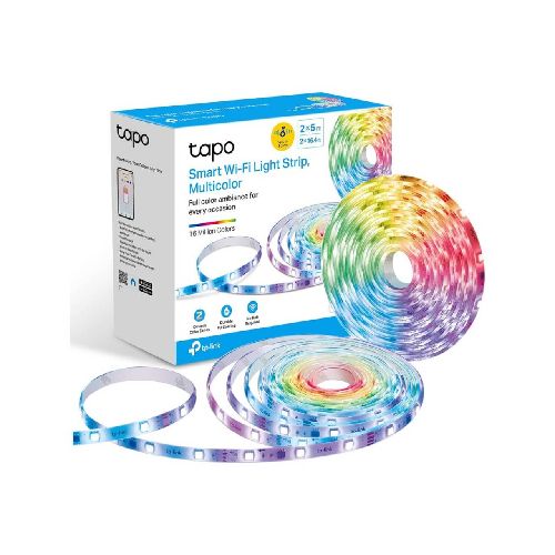 Tira LED Inteligente TP-LINK Tapo L930 Multicolor WiFi 10 Mts (2x5mts) TapoL930-10