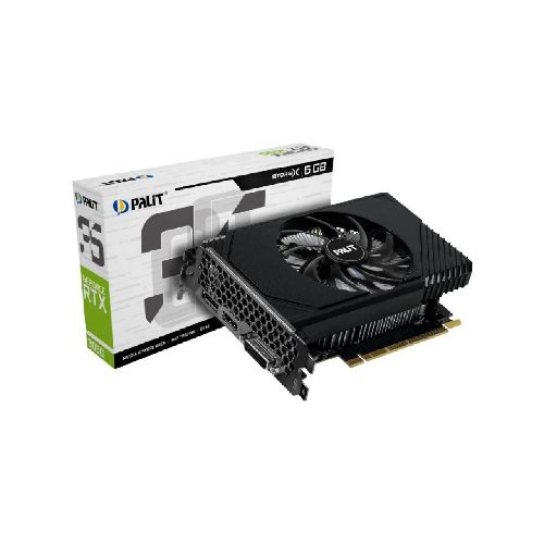 Tarjeta de Video Palit RTX3050 Stormx 6 GB GDDR6 VPRTX3050S6G