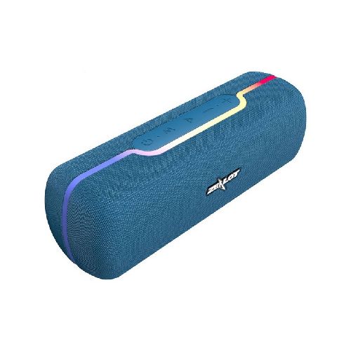 Parlante Portable Bluetooth ZEALOT S55 TWS RGB 10W RMS Azul I01314