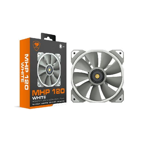 Fan Cooler Cougar MHP120 Blanco 120x120 (1 Unidad) VCMHP120WHI