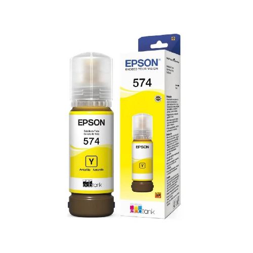 Botella de Tinta Epson T574 Amarilla L8050/L18050 T574420-AL