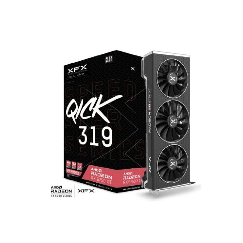 Tarjeta de Video XFX RX6750XT Speedster QICK 319 12 GB GDDR6 VXSQRX6750XT