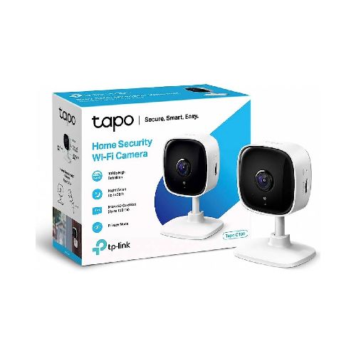 Cámara Wi-Fi TP-LINK TAPO C100 Full HD Con Visión Nocturna TapoC100