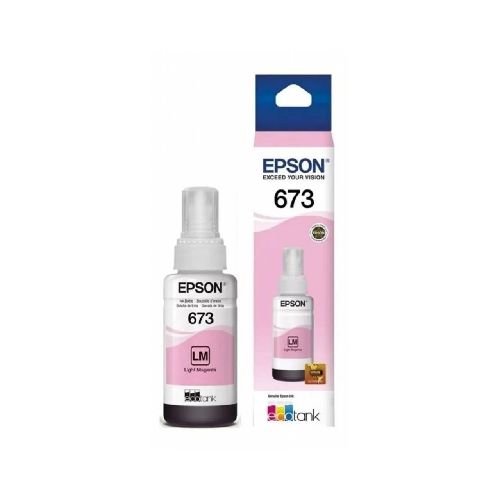 Botella de Tinta Epson T673 L1800/L805/L810/L850 Light Magenta T673-LM