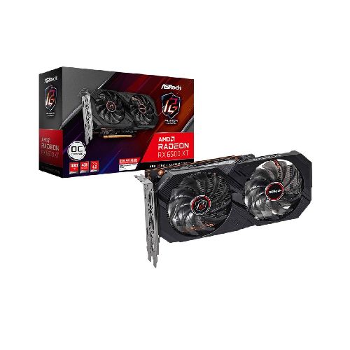 Tarjeta de Video Asrock Phantom RX6500XT 4 GB GDDR6 VARX65004G