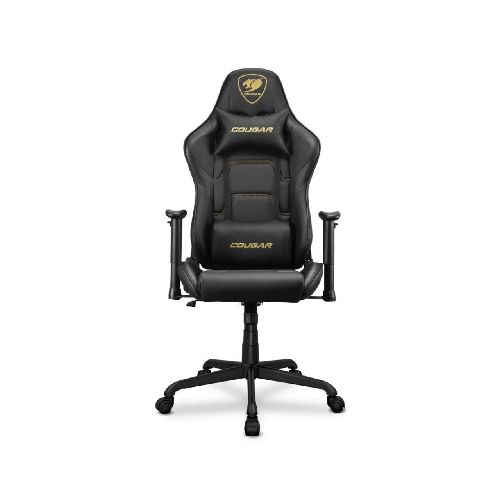 Silla Gamer Escritorio Cougar Armor Elite Black/Gold SGCELITE