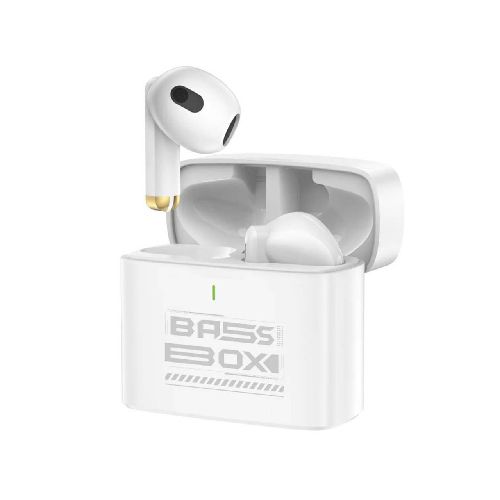 Auriculares Bluetooth FONENG BL128 TWS Subwoofer Manos Libres Blanco I01408