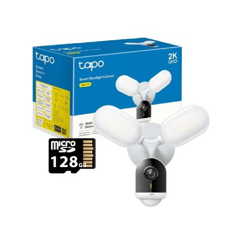 Cámara Wi-Fi TP-LINK TAPO C720 2K QHD + MicroSD 128GB TapoC720-128