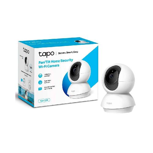 Cámara Wi-Fi TP-LINK TAPO C200 Rotatoria Con Visión Nocturna TapoC200