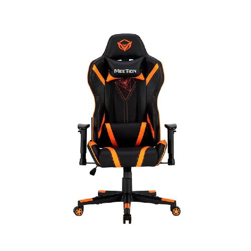 Silla Gamer Escritorio Meetion E-Sport CHR15 Reclinable Negro/Naranja CHR15-N