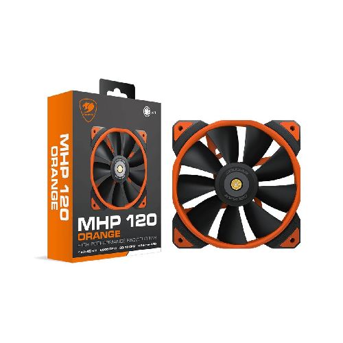 Fan Cooler Cougar MHP120 Naranja 120x120 (1 Unidad) VCMHP120ORA