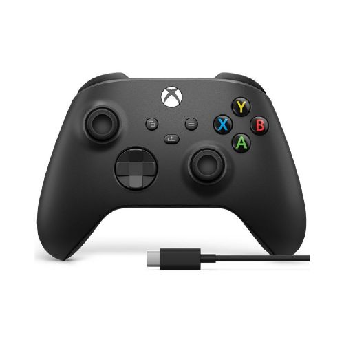 Joystick Original Inalámbrico XBOX Series Negro + Cable USB-C QAT-00001