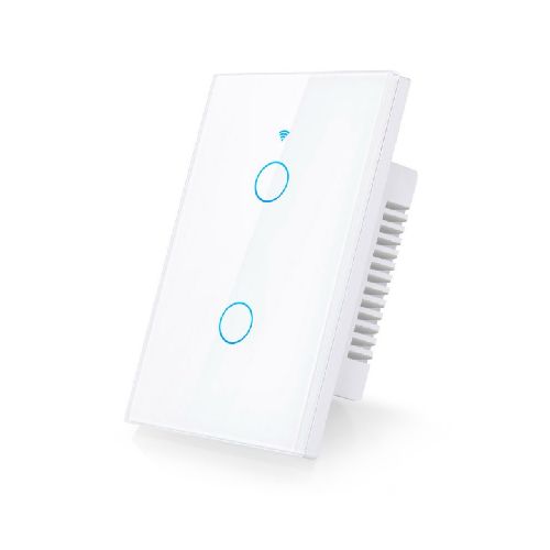 Interruptor Táctil TUYA Smart OFX-WF-U2 2 Canales Wifi APP OFX-WF-U2