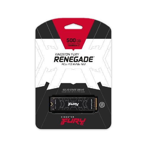 Disco Sólido SSD 500 GB Kingston FURY Renegade M.2 NVMe SFYRS-500G