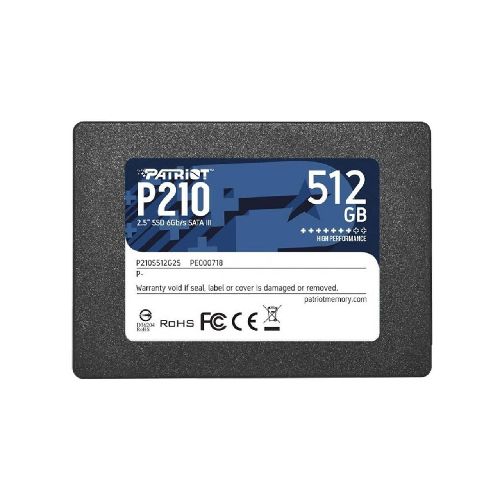 Disco Sólido SSD 512 GB Patriot P210 2.5