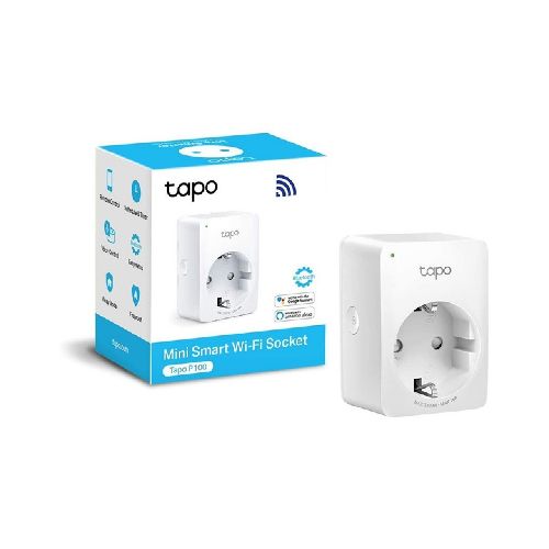 Enchufe Inteligente TP-LINK TAPO P100 WiFi 2.4 GHz (1 Unidad) TapoP100-1