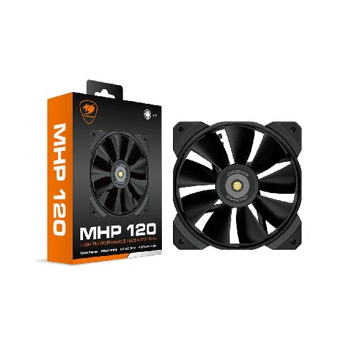 Fan Cooler Cougar MHP120 Negro 120x120 (1 Unidad) VCMHP120BLAC