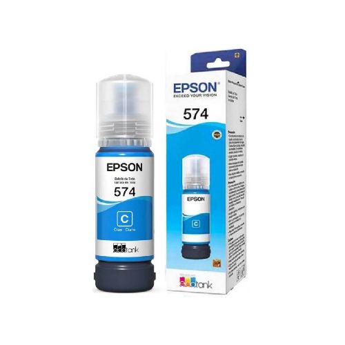 Botella de Tinta Epson T574 Cyan L8050/L18050 T574220-AL