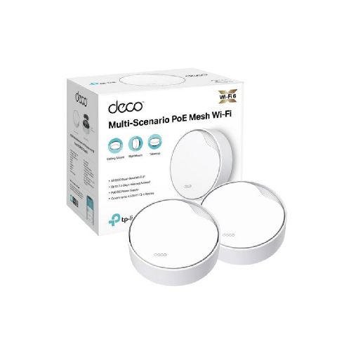 Access Point TP-LINK Deco X50 Interior POE Mesh AX3000 (Pack 2 unidades) DecoX50-POEX2