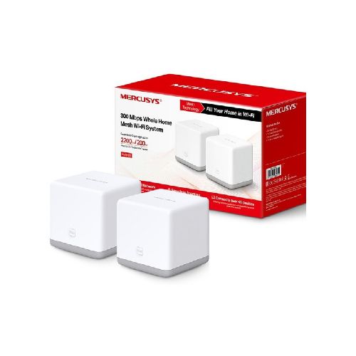 Access Point Mesh Wi-Fi Mercusys Halo S3 300Mbps (Pack 2) HaloS3-2