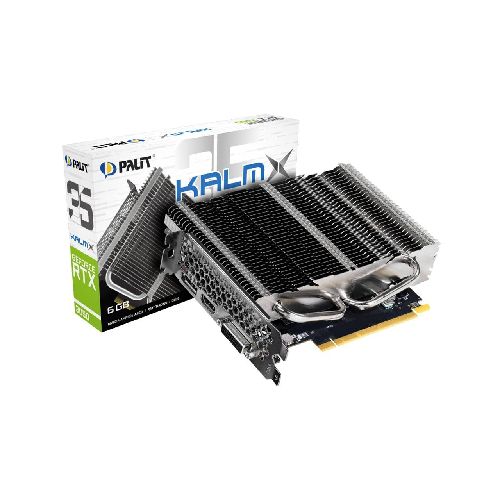 Tarjeta de Video Palit RTX3050 Kalmx 6 GB GDDR6 VPRTX3050K6G