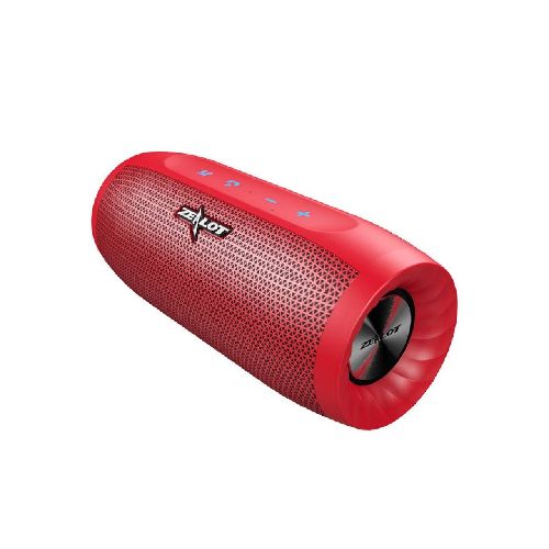 Parlante Portable Bluetooth ZEALOT S16 TWS 16W RMS Rojo I01318