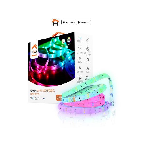 Tira LED Inteligente Nexxt NHB-S613 Multicolor WiFi 5 Mts NHB-S613