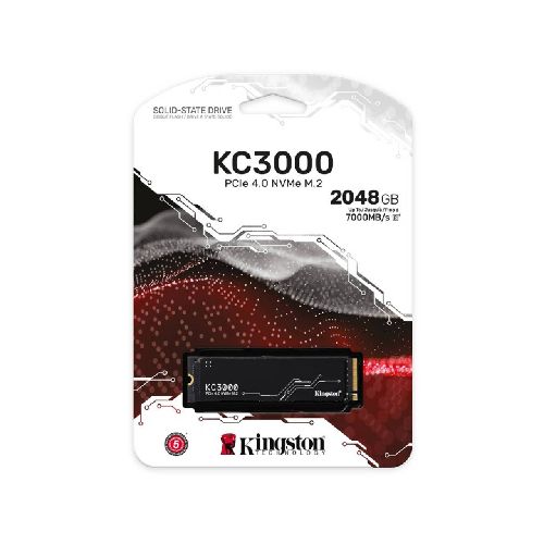 Disco Sólido SSD 2 TB Kingston KC3000 M.2 NVMe SKC3000D-2048G