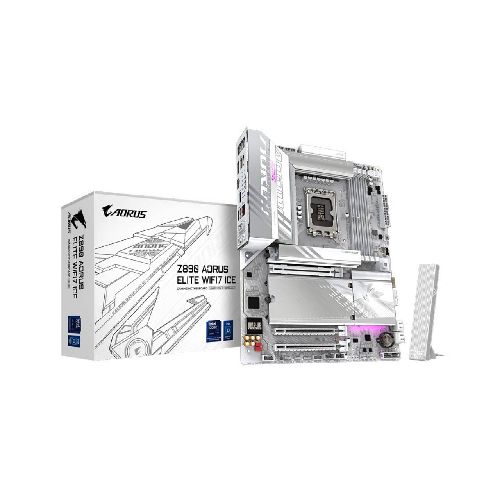 Motherboard Gigabyte Z890 Aorus Elite Wifi 7 ICE DDR5 - Socket 1851 Z890 A ELITE WF7 ICE