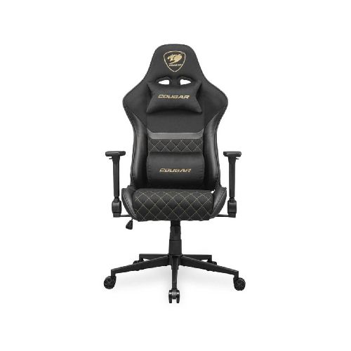 Silla Gamer Escritorio Cougar Armor One V2 F Gold SCAONEV2FGD