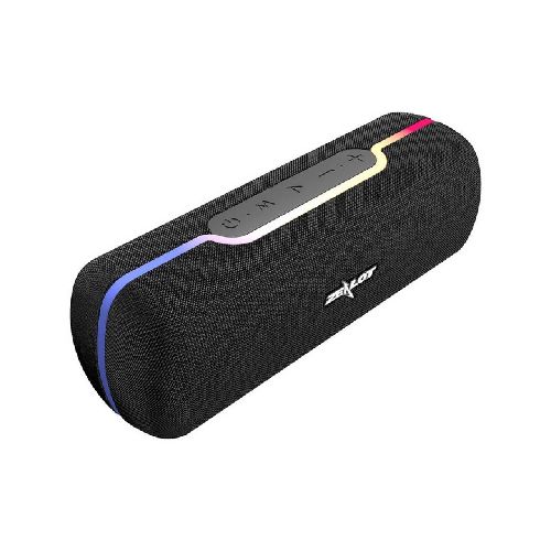 Parlante Portable Bluetooth ZEALOT S55 TWS RGB 10W RMS Negro I01313