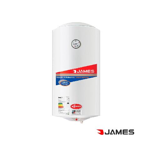 Termotanque Calefón de Acero cilíndrico 80 Lt. James