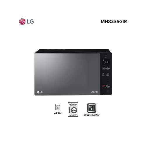 Microondas Inverter con grill 42L LG MH8236GIR